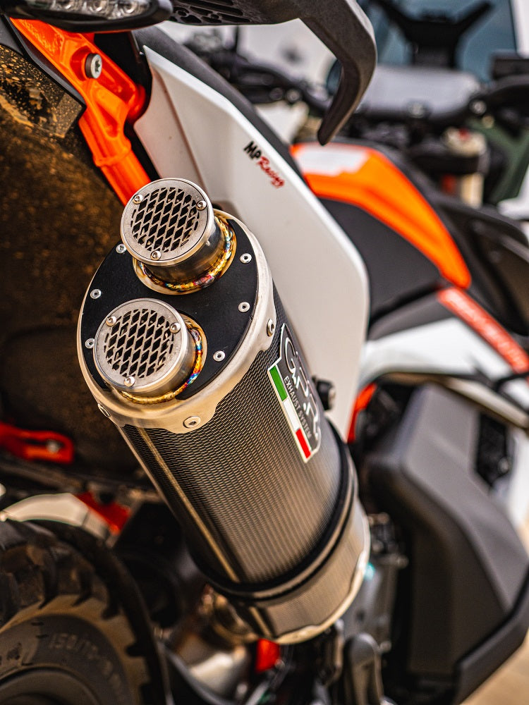 KTM 890 SMT 2023-2024 Exhaust GPR Dual Poppy Slip-On