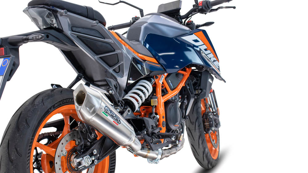 KTM 390 DUKE 2024-2025 Exhaust GPR GP-Revo Titanium Slip-On