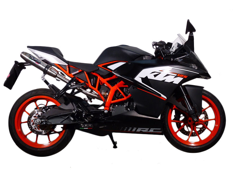 Escape GPR Deeptone Inox Slip-On High Level Race para KTM RC200 2014-2021