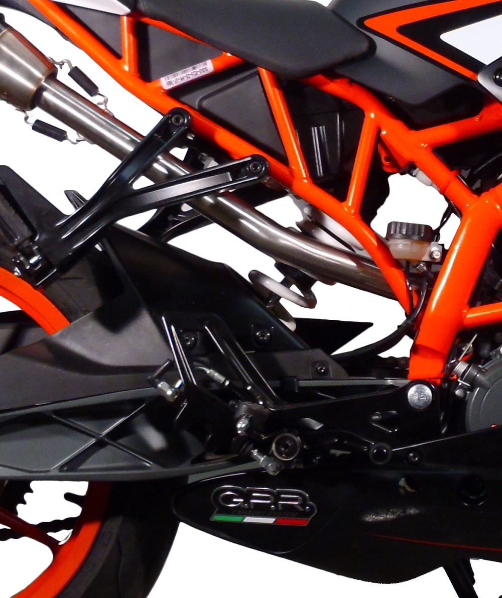 Escape GPR Furore Nero Slip-On High Level para KTM RC125 2014-2016