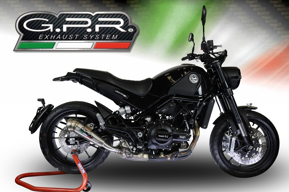 Benelli Leoncino 500 2017-2024 Exhaust GPR Powercone Evo Slip-On