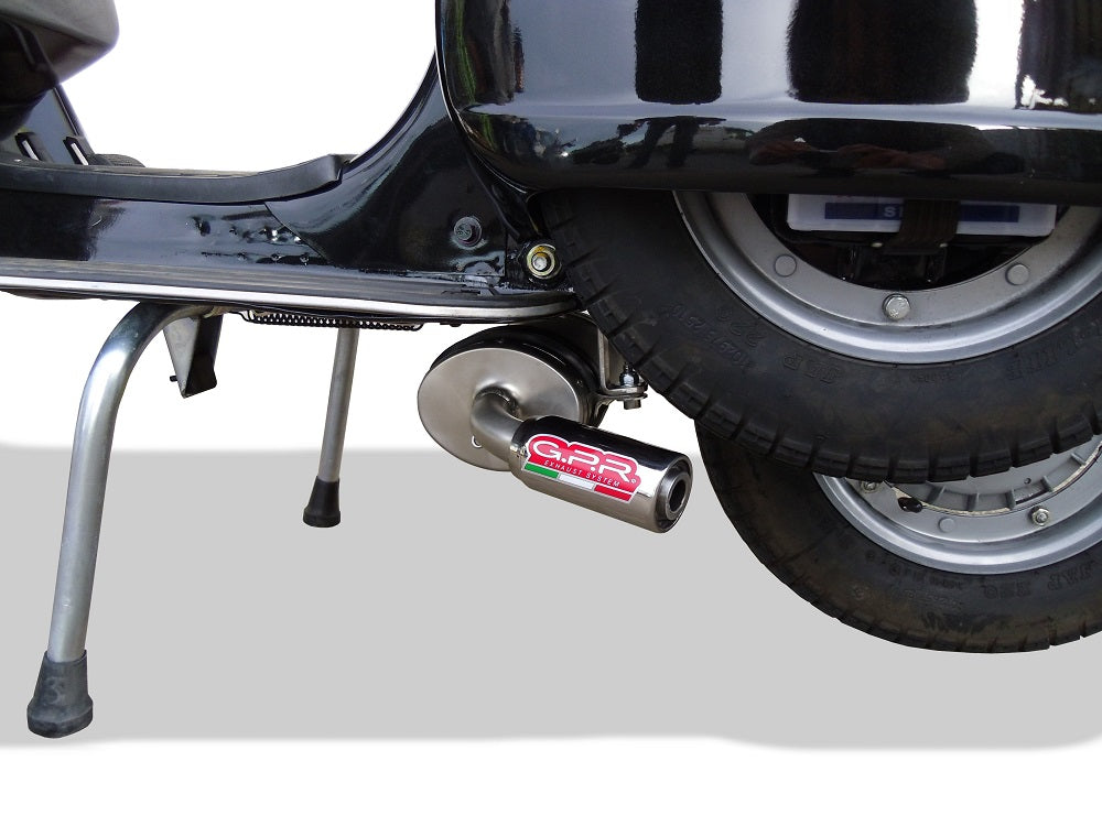 Escape Lml Star 125 Original Stella 2010-2013 GPR Aluminio Sistema Completo Carrera