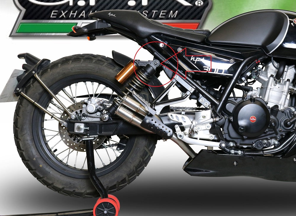F.B. Mondial HPS 300 2018-2019 Exhaust GPR F205 Full System - photo 9