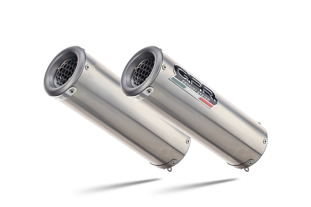 Kawasaki Z1000 2007-2009 Exhaust GPR M3 Inox Dual Slip On Race