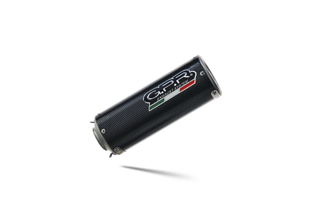Escape GPR M3 Poppy Dual Slip On para Triumph Speed Triple 1050 2011-2015
