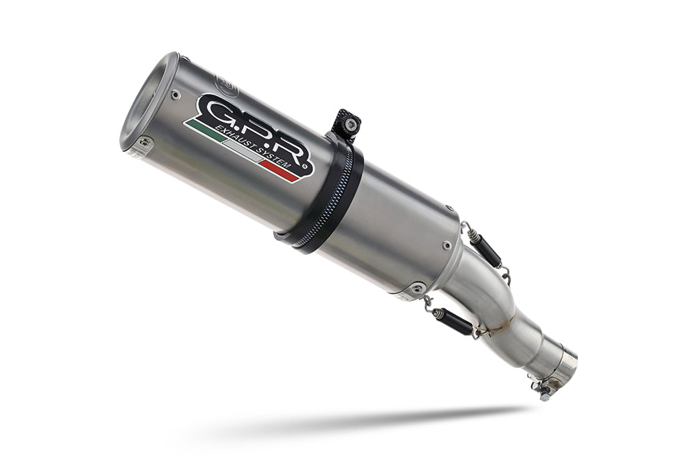 Kawasaki Z750S 2007-2014 Exhaust GPR M3 Titanium Natural Slip-On Race