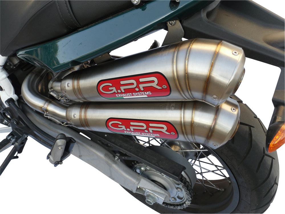 Moto Morini Sport 1200 2008-2010 Exhaust GPR Powercone Evo Dual Slip On