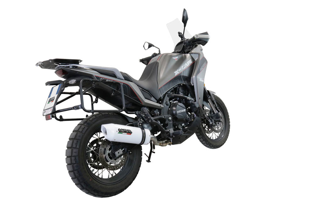 Moto Morini X-CAPE 650 2021-2024 Exhaust GPR Albus Ceramic Mid Full System