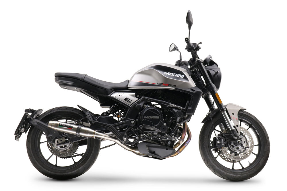 Moto Morini Seiemmezzo Scr 2022-2024 Exhaust GPR Deeptone Inox Slip-On