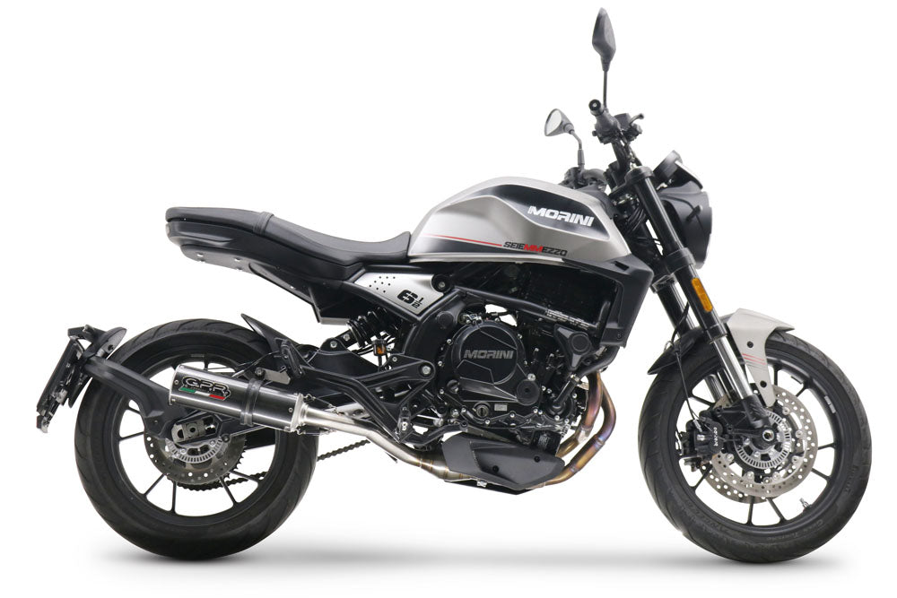 Moto Morini Seiemmezzo Str 2022-2024 Exhaust GPR M3 Poppy Slip-On