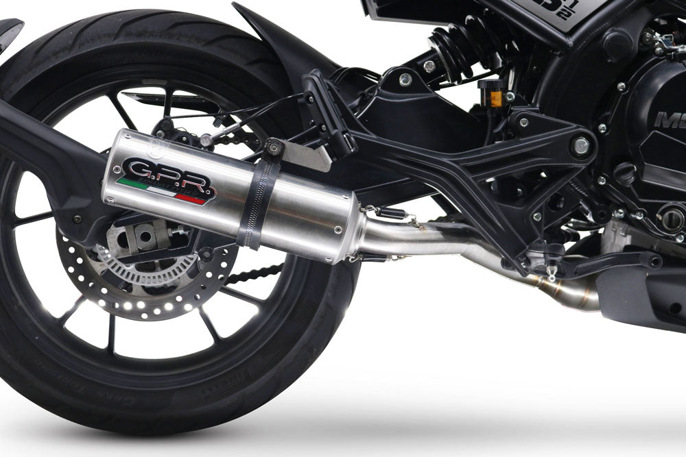Moto Morini Seiemmezzo Scr 2022-2024 Exhaust GPR M3 Inox Slip-On
