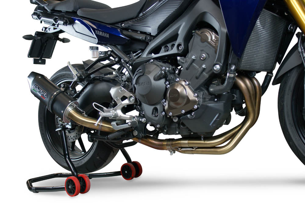Yamaha Tracer 9 2025-2026 Exhaust GPR Furore Evo4 Nero Full System High Level - photo 11