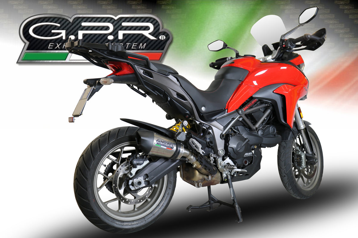 Échappement GPR Grand Prix Evo Titanium Slip-On pour Ducati Multistrada 950 2017-2020