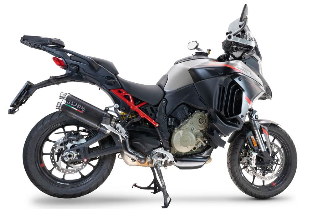 Escape GPR Dual Poppy Slip-On para Ducati Multistrada V4S 2022-2024