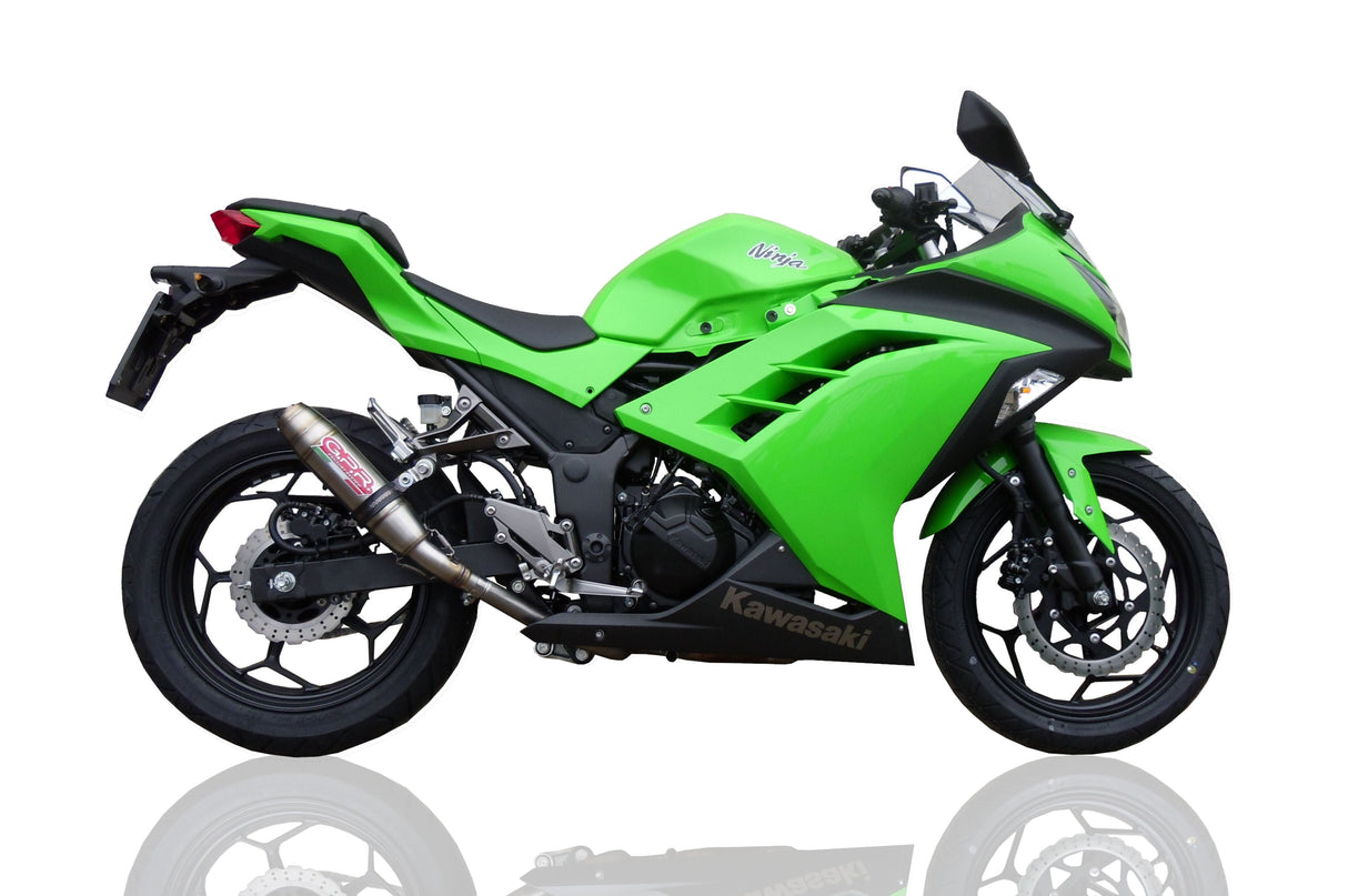 Kawasaki Ninja 300R 2012-2017 Exhaust GPR Deeptone Inox Slip-On