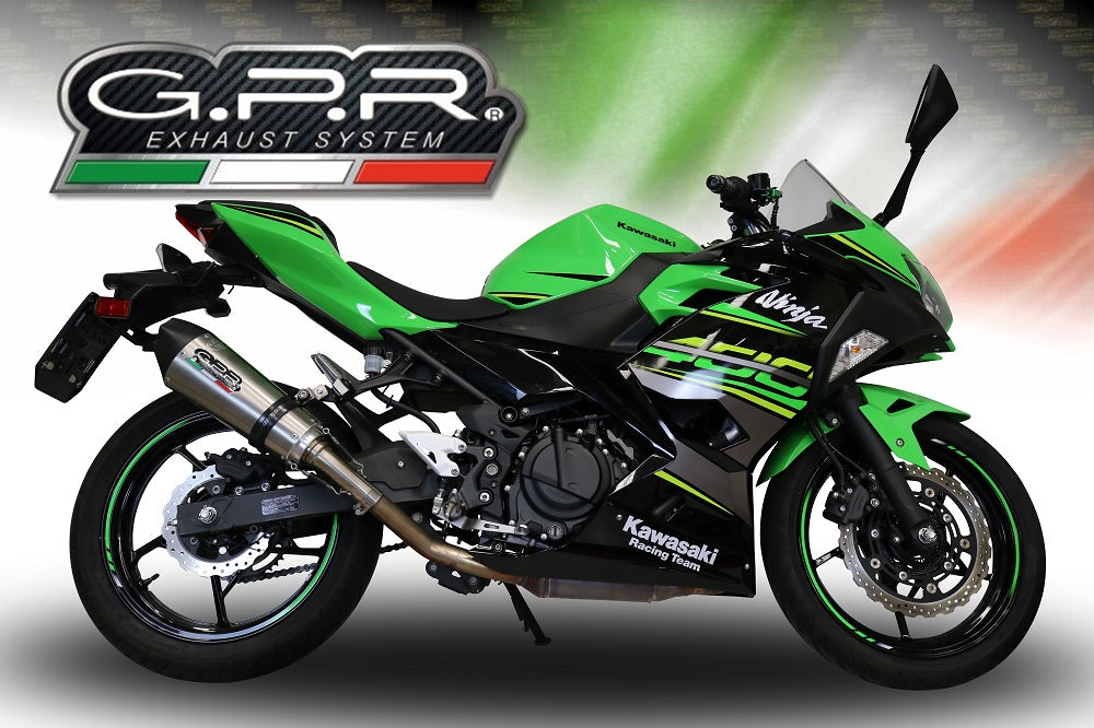 Kawasaki Ninja 500 2024-2026 Exhaust GPR Grand Prix Evo Titanium Full System - photo 5