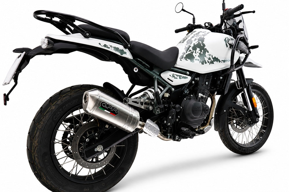 Royal Enfield Himalayan 450 2024-2025 Exhaust GPR Satinox Slip-On - photo 8