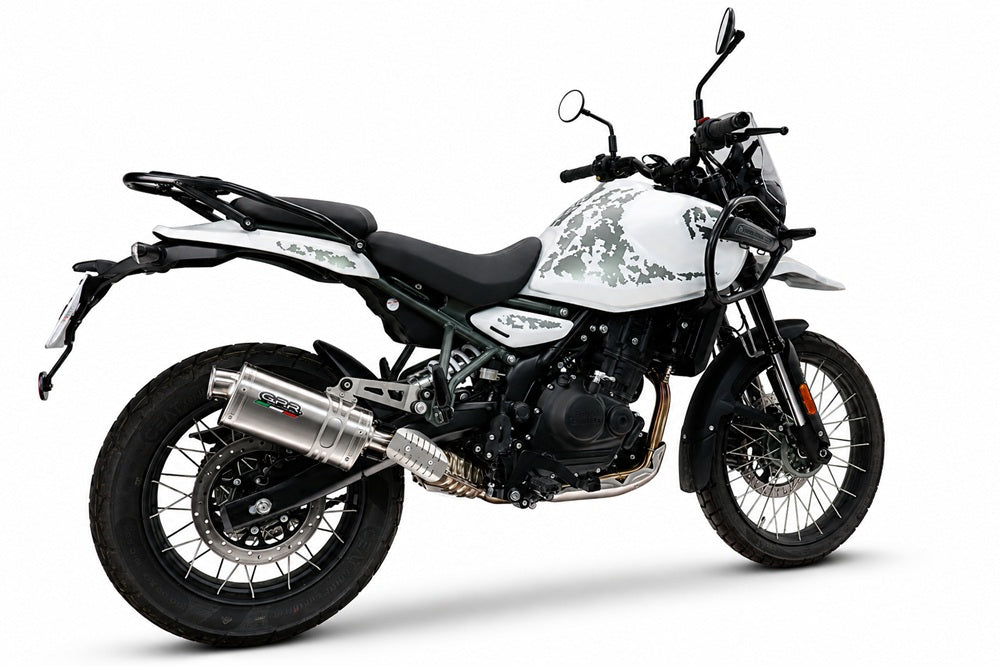Escape GPR Dune Triovale Titanio Slip-On para Royal Enfield Himalayan 450 2024-2025