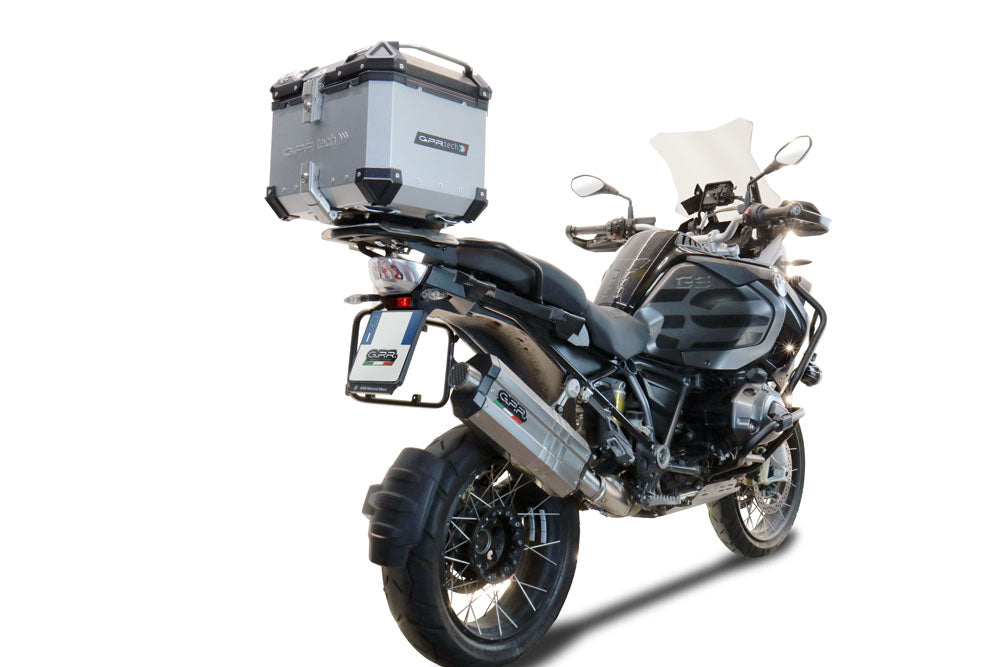 Bmw R1200GS - Adventure 2014-2016 Top Case 35 Liters GPR TECH Silver Aluminum
