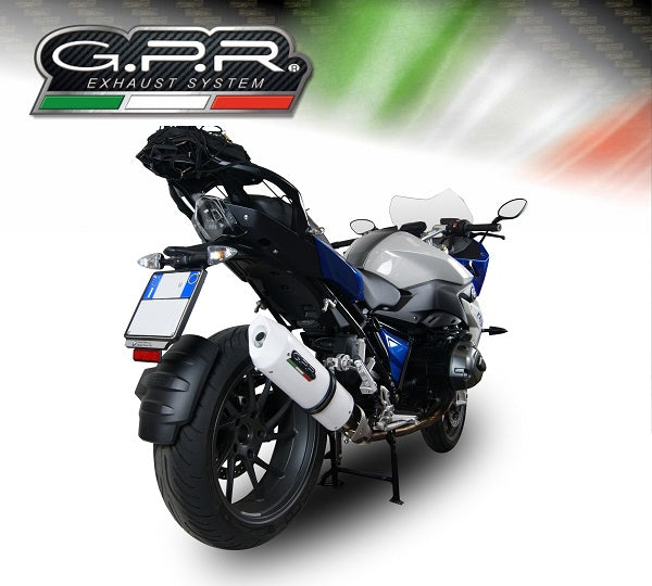 BMW R1200RS LC 2015-2016 Exhaust GPR Albus Ceramic Slip-On