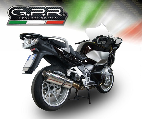 BMW R1200RT LC 2014-2016 Exhaust GPR Trioval Slip-On
