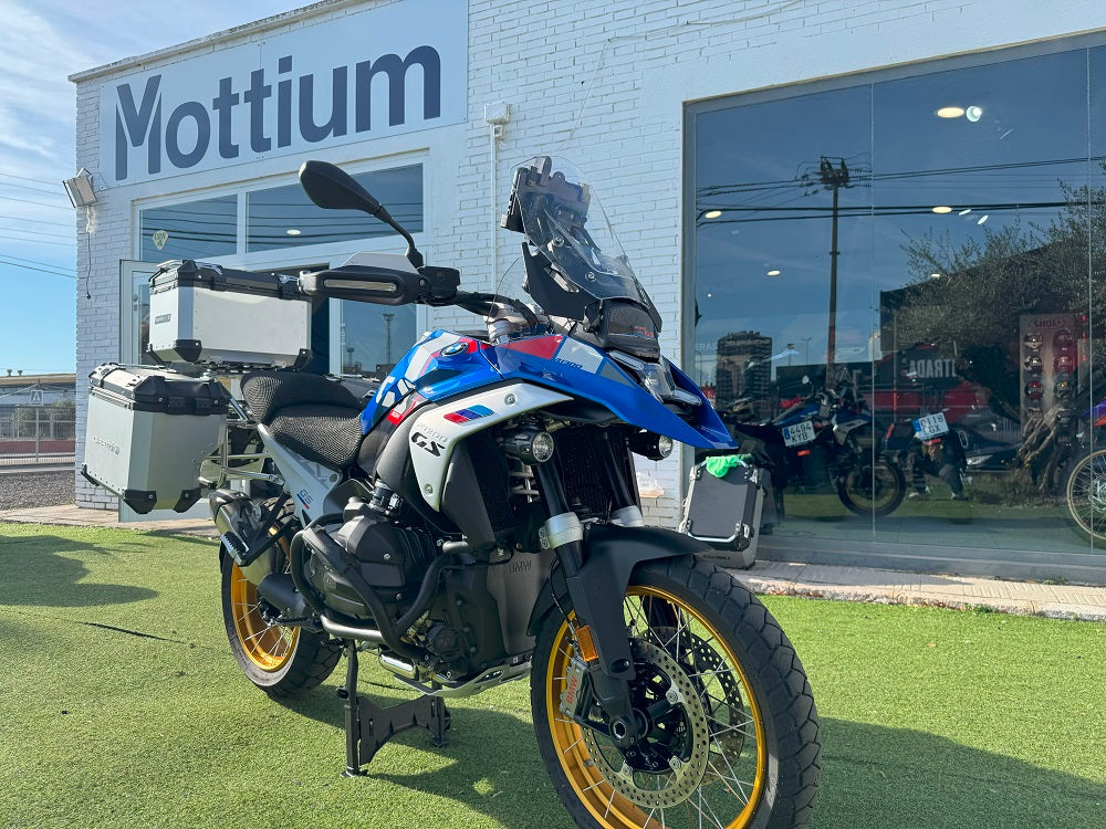 BMW R1300GS Adventure 2023-2025 Top and Side Case Kits 38 + 38 Liters GPR TECH Silver Aluminum
