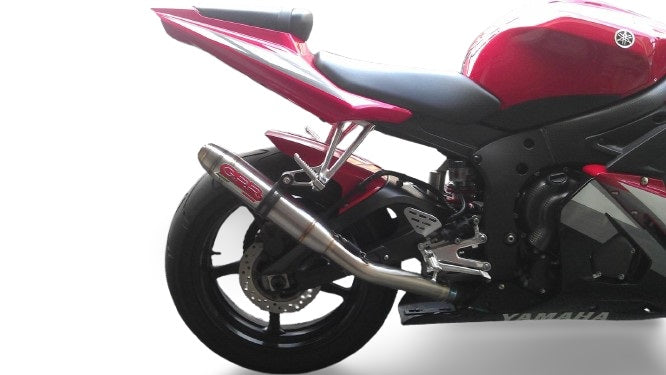 Yamaha R6 2003-2005 Exhaust GPR Deeptone Inox Slip-On