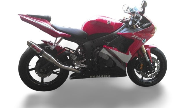 Escape GPR Deeptone Inox Slip-On para Yamaha R6 2003-2005
