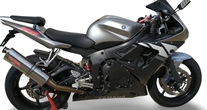 Yamaha R6 2003-2005 Exhaust GPR Trioval Slip-On