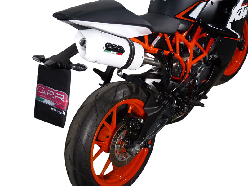 Escape GPR Albus Ceramic Slip-On para KTM 125 Duke 2011-2016