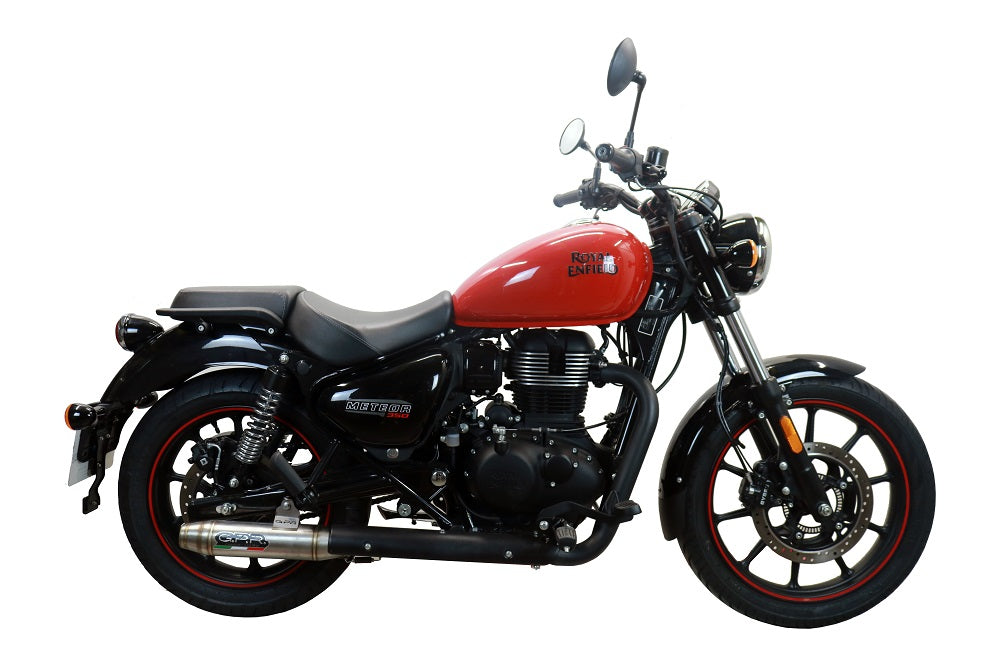 Royal Enfield Meteor 350 2021-2023 Exhaust GPR Deeptone Inox Slip-On Race