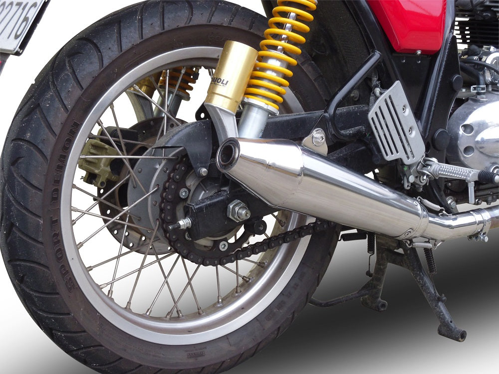 Royal Enfield Continental GT 535 2014-2016 Exhaust GPR Vintacone Slip-On Race