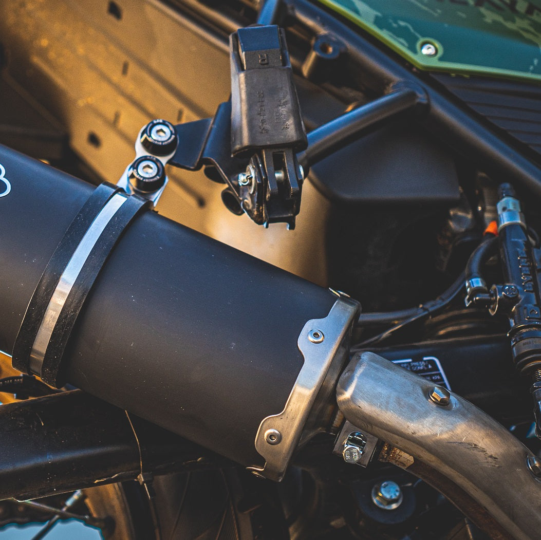 Royal Enfield Himalayan 410 Diam.36mm 2017-2020 Exhaust GPR Furore Nero Slip-On
