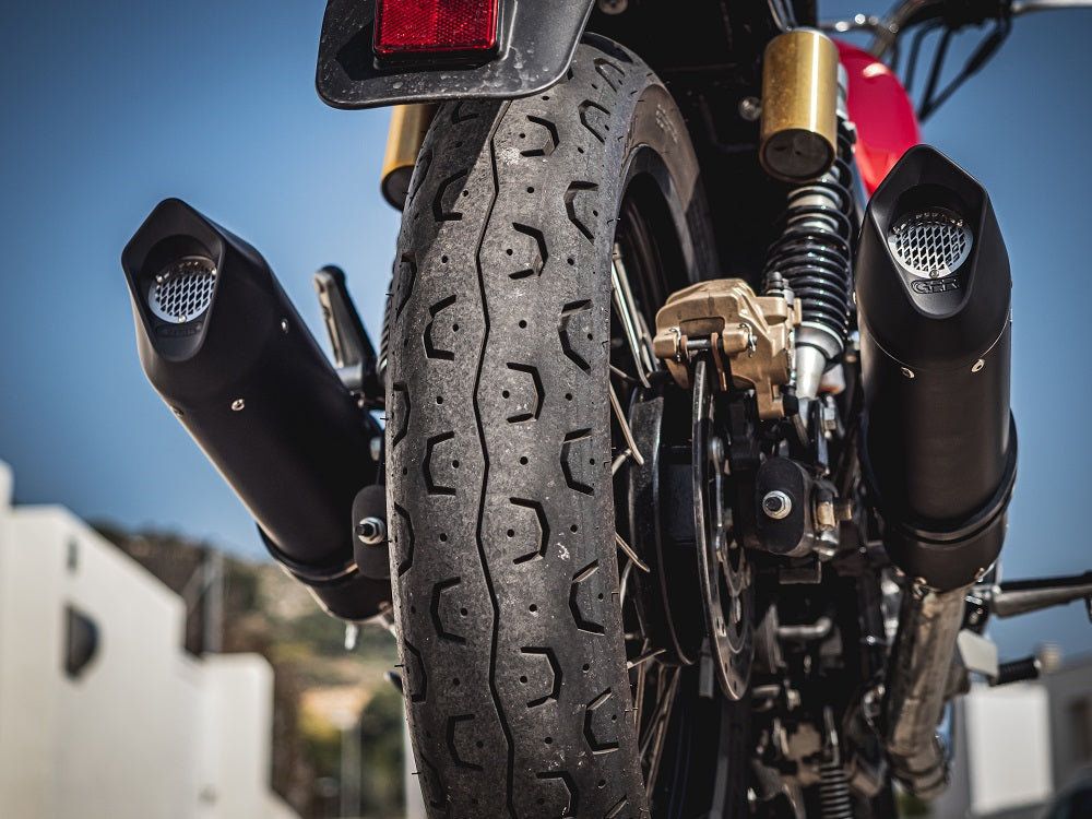 Royal Enfield Interceptor 650 2019-2020 Exhaust GPR Furore Evo4 Nero Dual Slip On