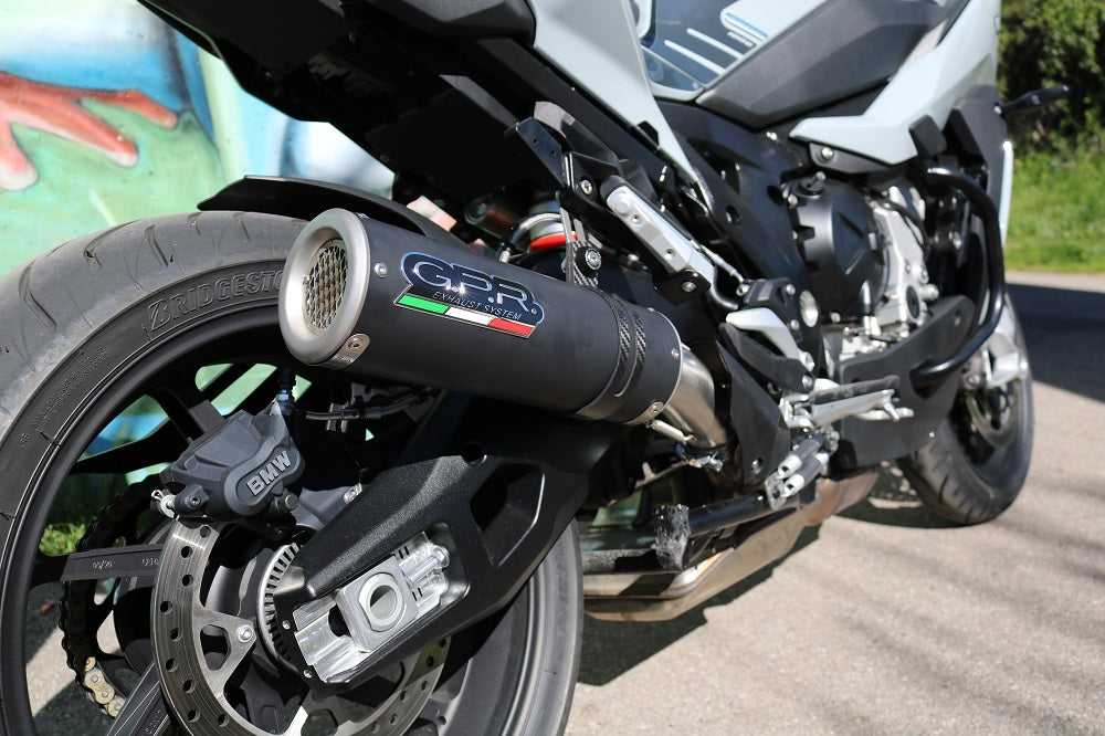 BMW S1000XR 2020-2025 Exhaust GPR M3 Black Titanium Slip-On