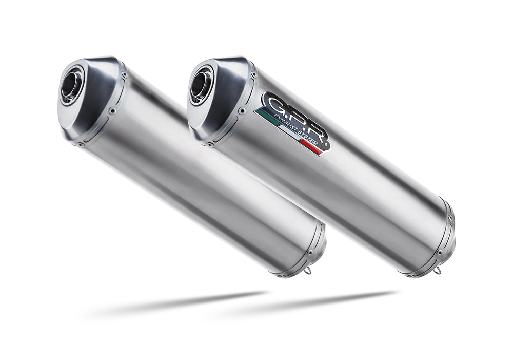 Royal Enfield Continental 650 2019-2020 Exhaust GPR Satinox Dual Slip On