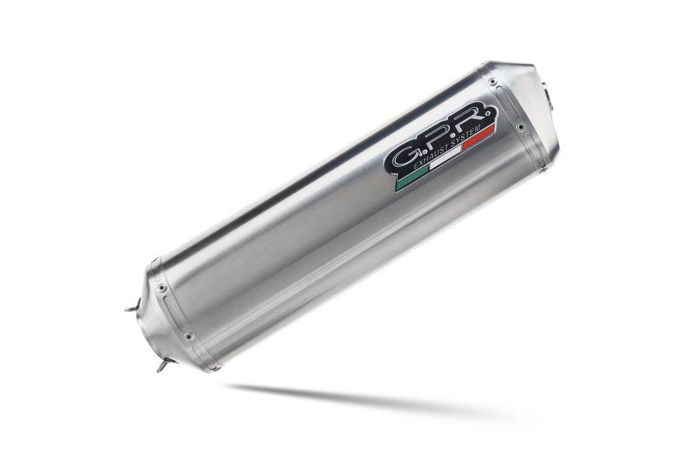 BMW F650CS Scarver 2001-2006 Exhaust GPR Satinox Slip-On