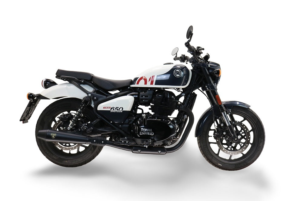 Royal Enfield Shotgun 650 2024-2025 Exhaust GPR Ultracone Black Dual Slip On