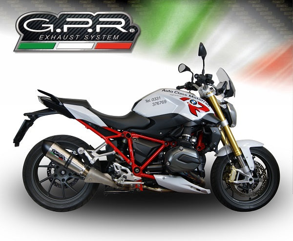 Échappement GPR Grand Prix Evo Titanium Slip-On pour BMW R1200R LC 2015-2016