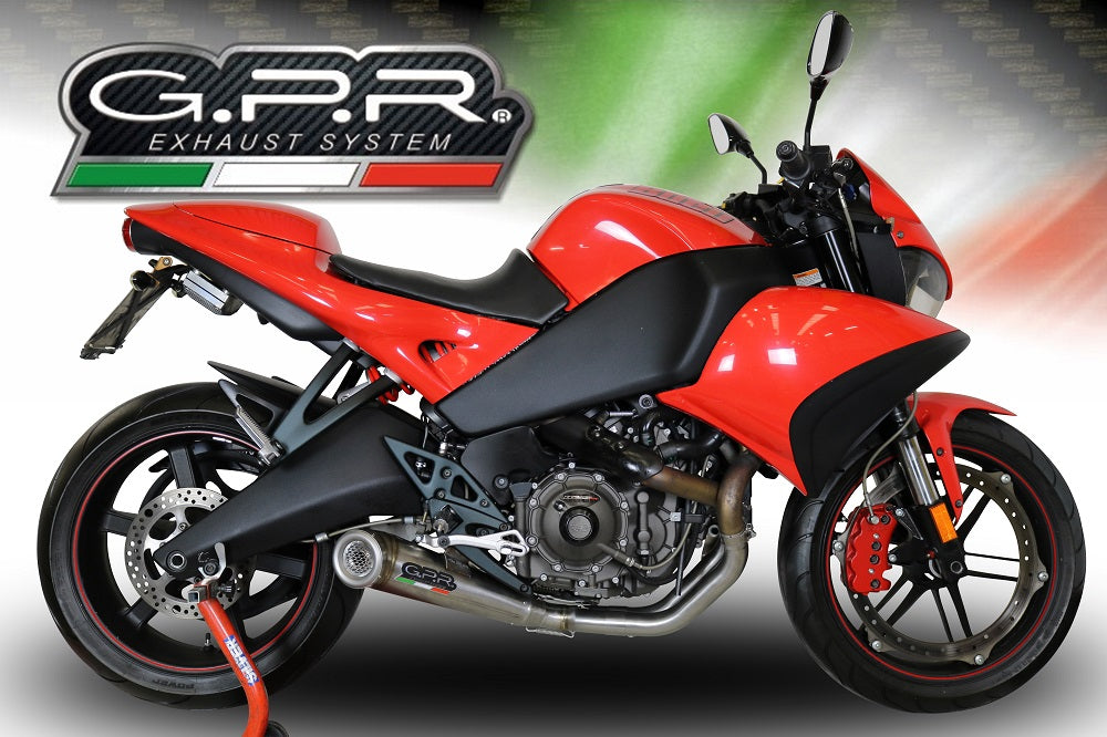 Buell 1125R 1125CR 2005-2009 Exhaust GPR Powercone Evo Mid Full System - photo 5