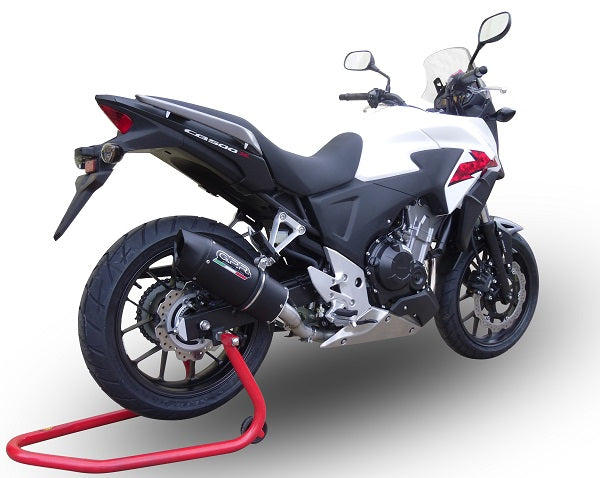 Escape GPR Furore Nero Slip-On para Honda CB500X 2013-2015