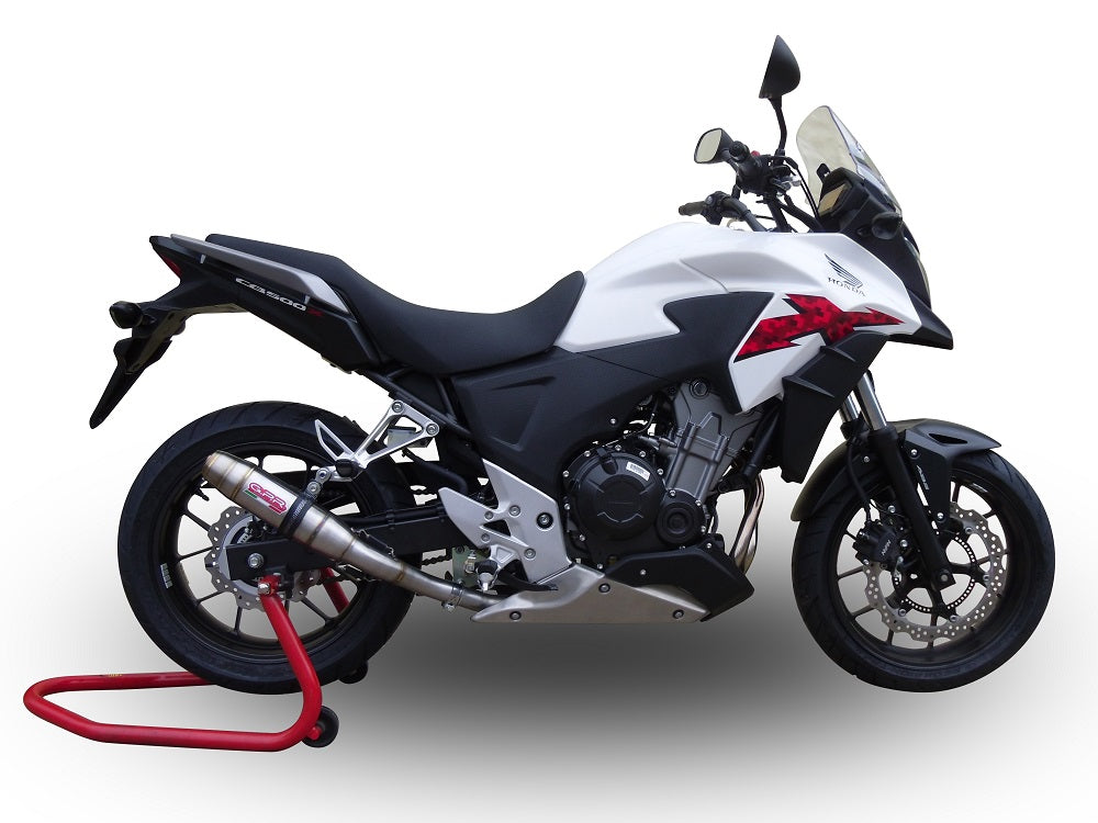 Honda CB400X 2019-2025 Exhaust GPR Deeptone Inox Slip-On