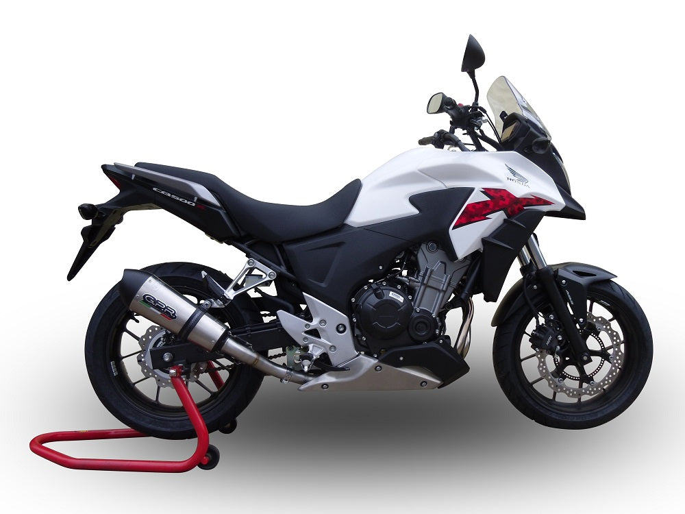 Échappement GPR Grand Prix Evo Titanium Slip-On pour Honda CB500X 2013-2015