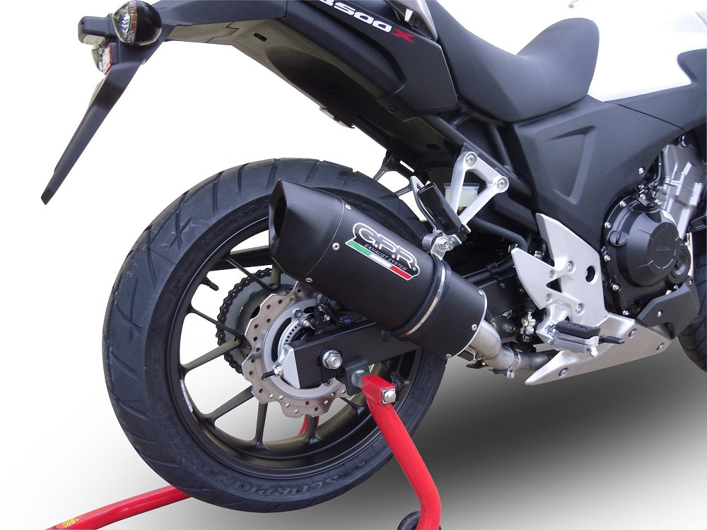 Escape GPR Furore Nero Slip-On para Honda CB400X 2013-2015