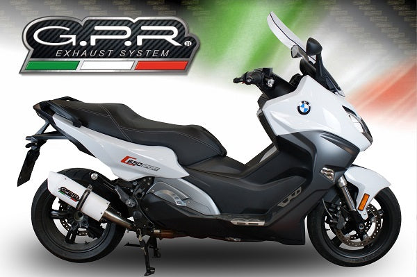 BMW C650 Sport 2016-2020 Exhaust GPR Albus Evo4 Slip-On - photo 6