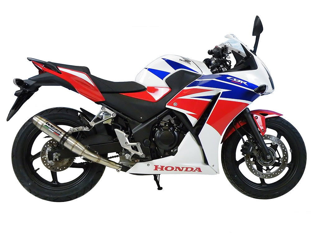 Honda CBR300R 2014-2016 Exhaust GPR Deeptone Inox Slip-On