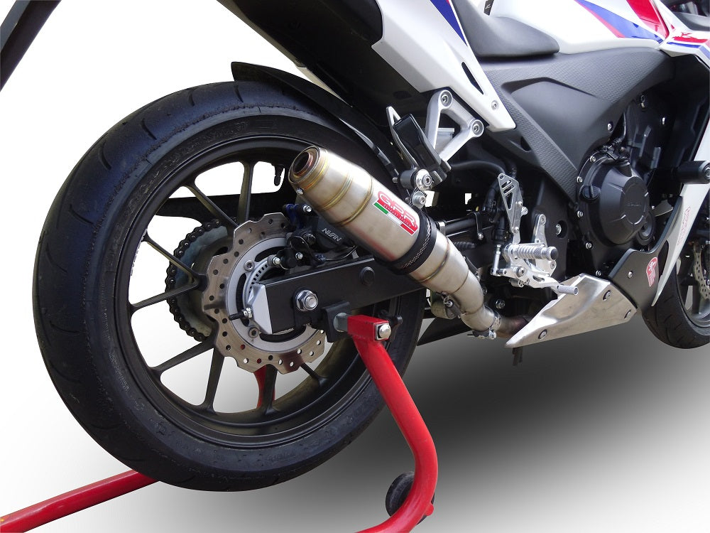 Escape GPR Deeptone Inox Slip-On Race para Honda CBR500R 2012-2016