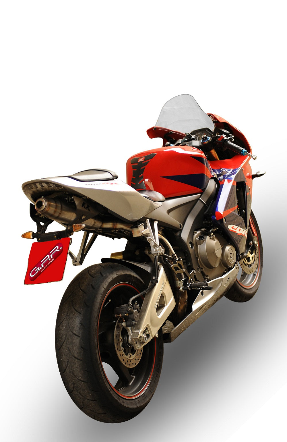 Escape GPR Deeptone Inox Slip-On para Honda CBR600RR 2007-2018