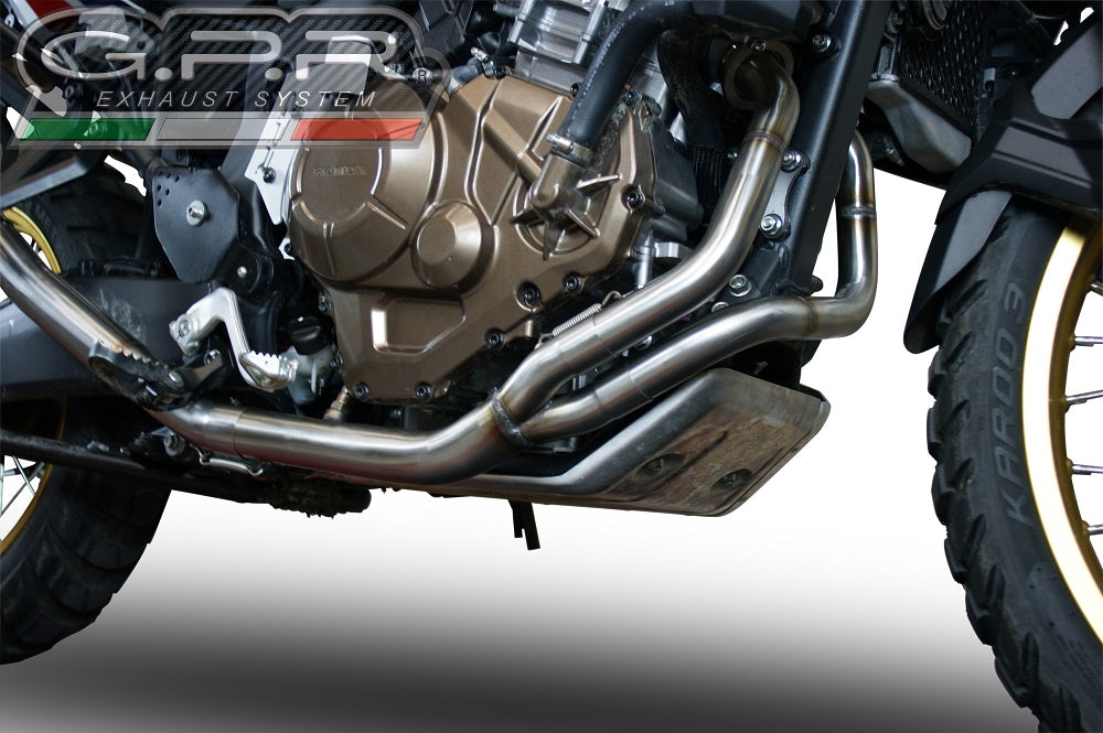 Tubo de escape GPR decatalítico para Honda CRF1000L Africa Twin 2015-2017