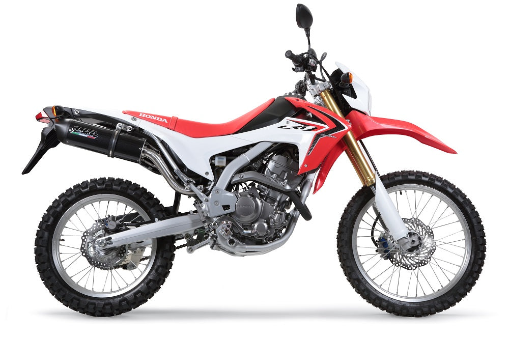 Honda CRF250L 2013-2016 Exhaust GPR Furore Nero Slip-On Race